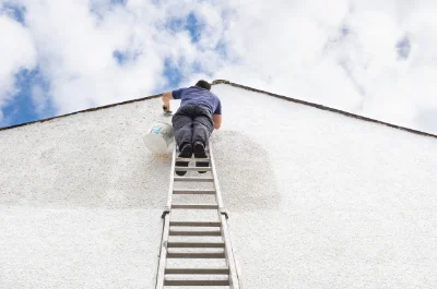Peinture extérieure à Algans — façades et ravalement